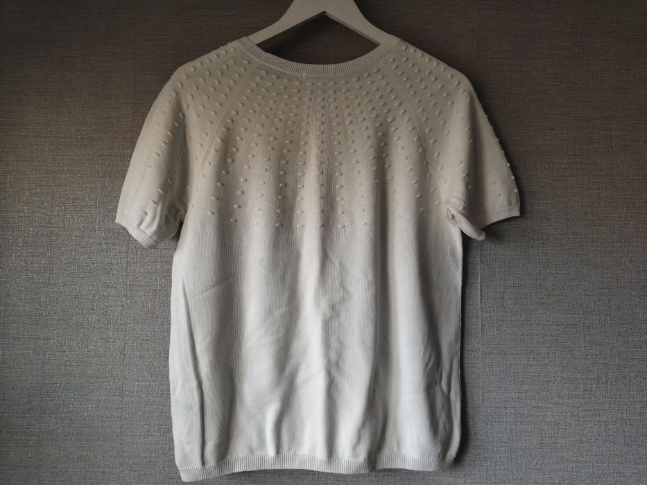 Sweterek z krótkim rękawem rozmiar L
