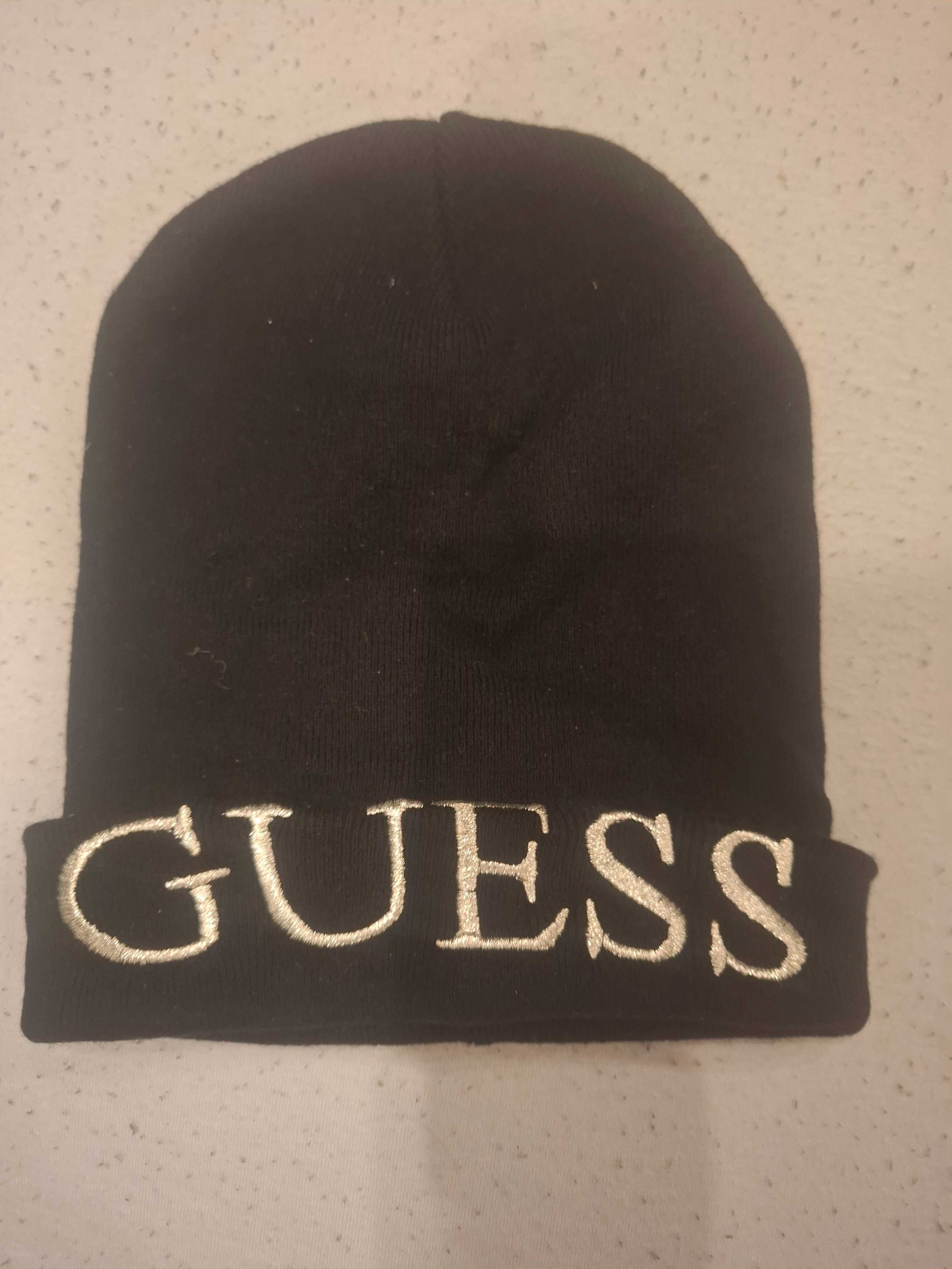 Guess czapka damska bdb stan