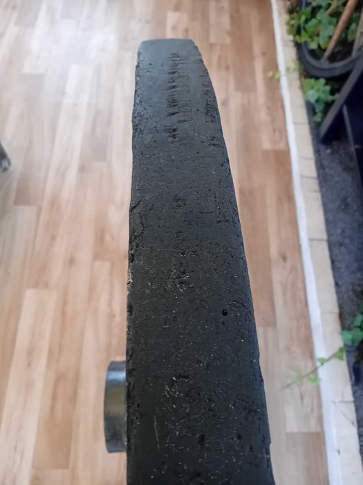 koło od wozu obręcz metalowa szprychy drewniane koła dwie sztuki 98 cm