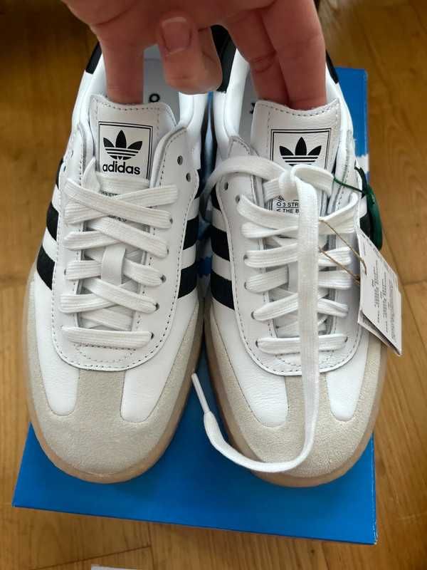 adidas Sambae White Black Gum (Women's)   38