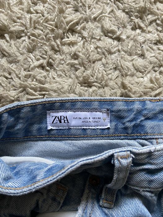 джинсы zara flared heans