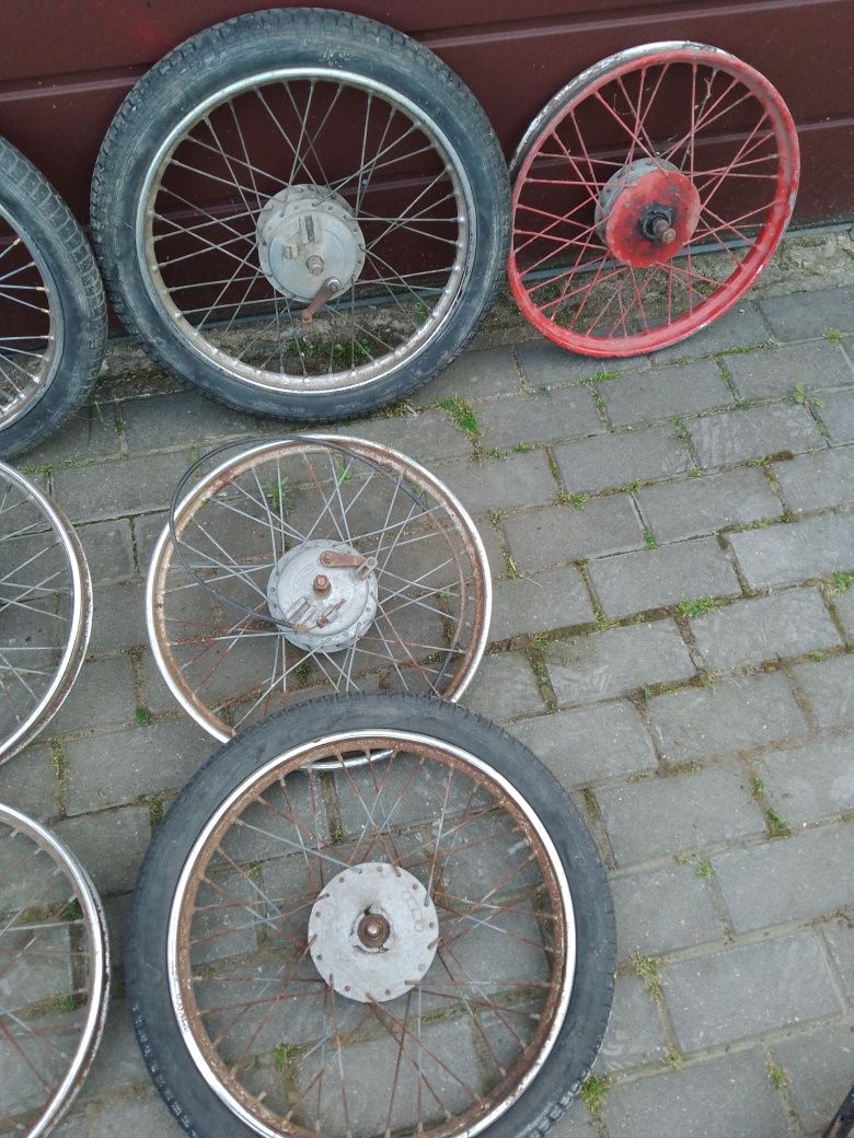 Koła kadet romet 16 cali przód tył koło