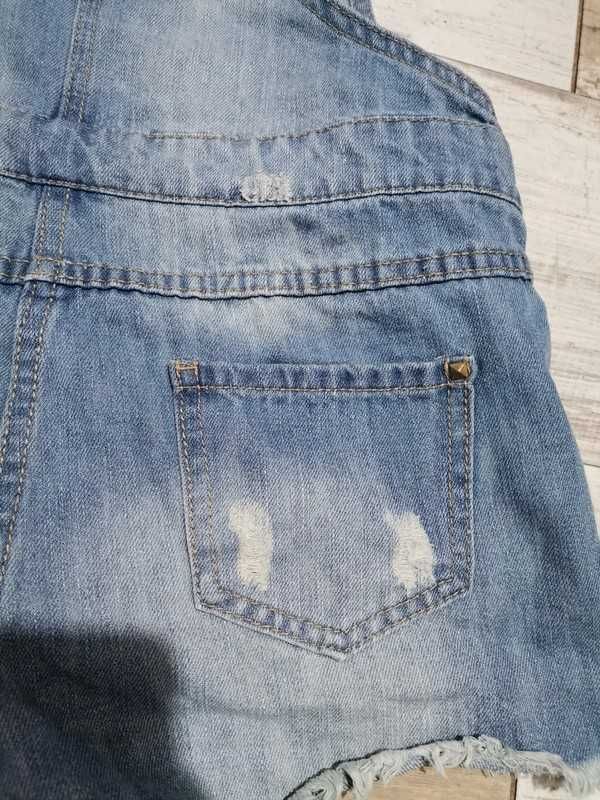 Jeansowe ogrodniczki na 158 cm Denim Co