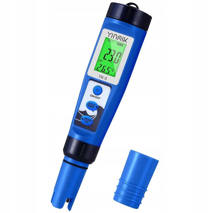 Test wody w akwarium Miernik PH i Zasolenia