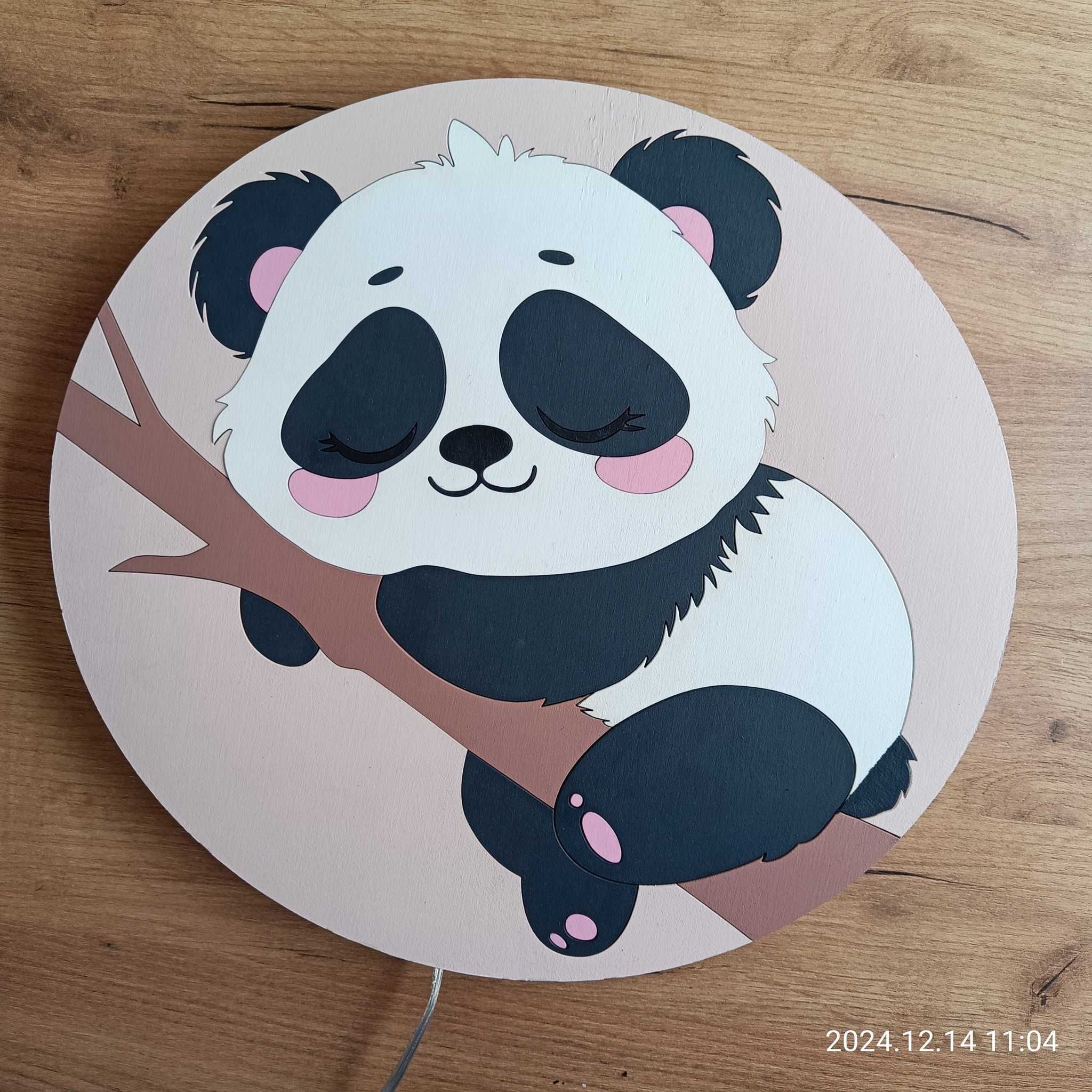Lampka LED na ścianę PANDA
