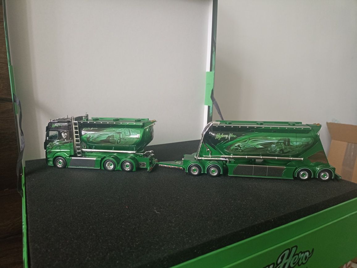 Mercedes actros ,highway hero - tekno 1/50