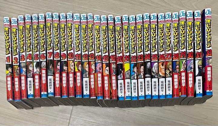 My Hero Academia (manga em japonês), volumes 21-32