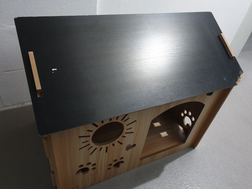 Casota/casa para cão ou gato porte pequeno