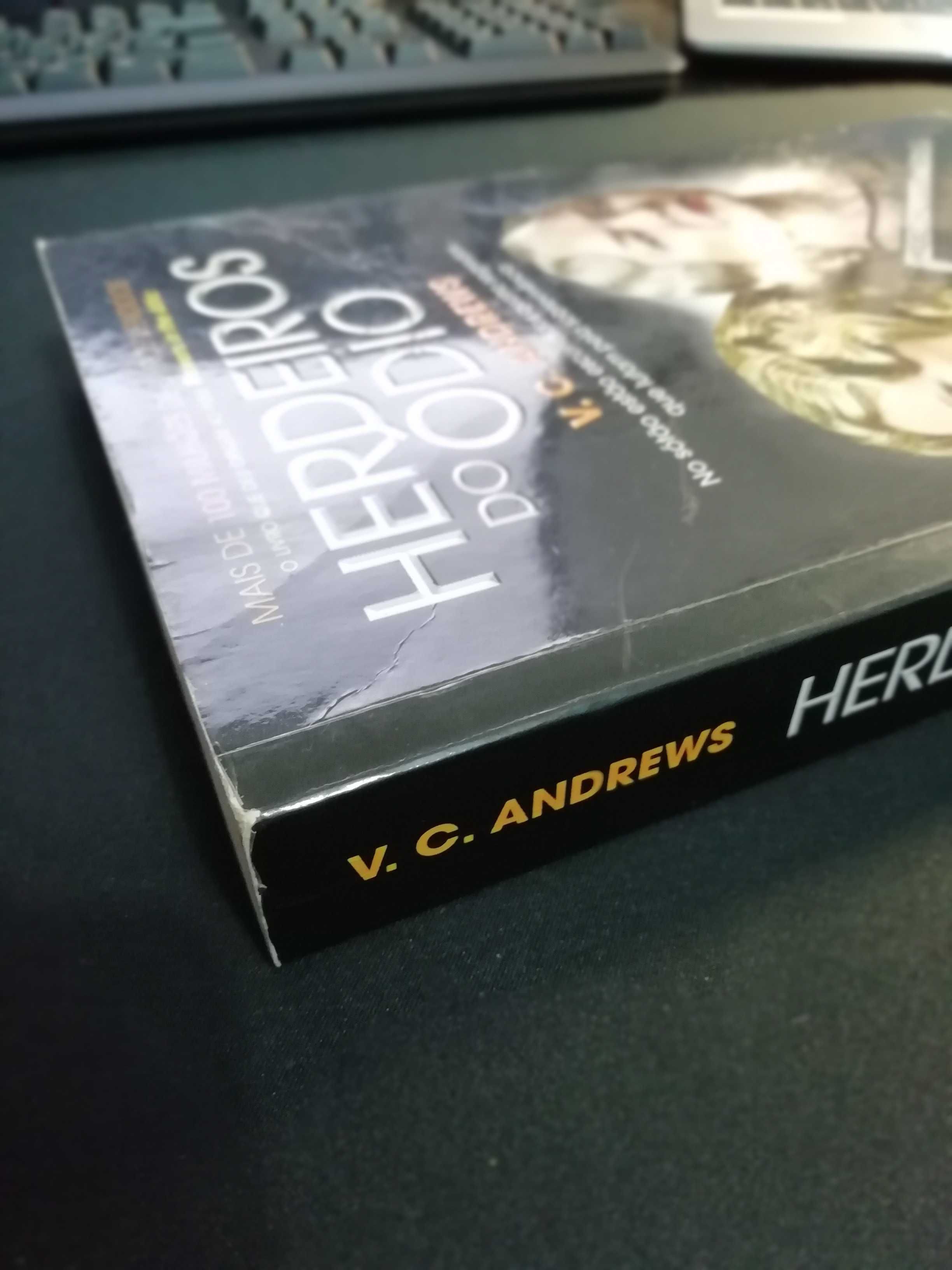 Livro "Herdeiros do ódio", de Virginia C. Andrews