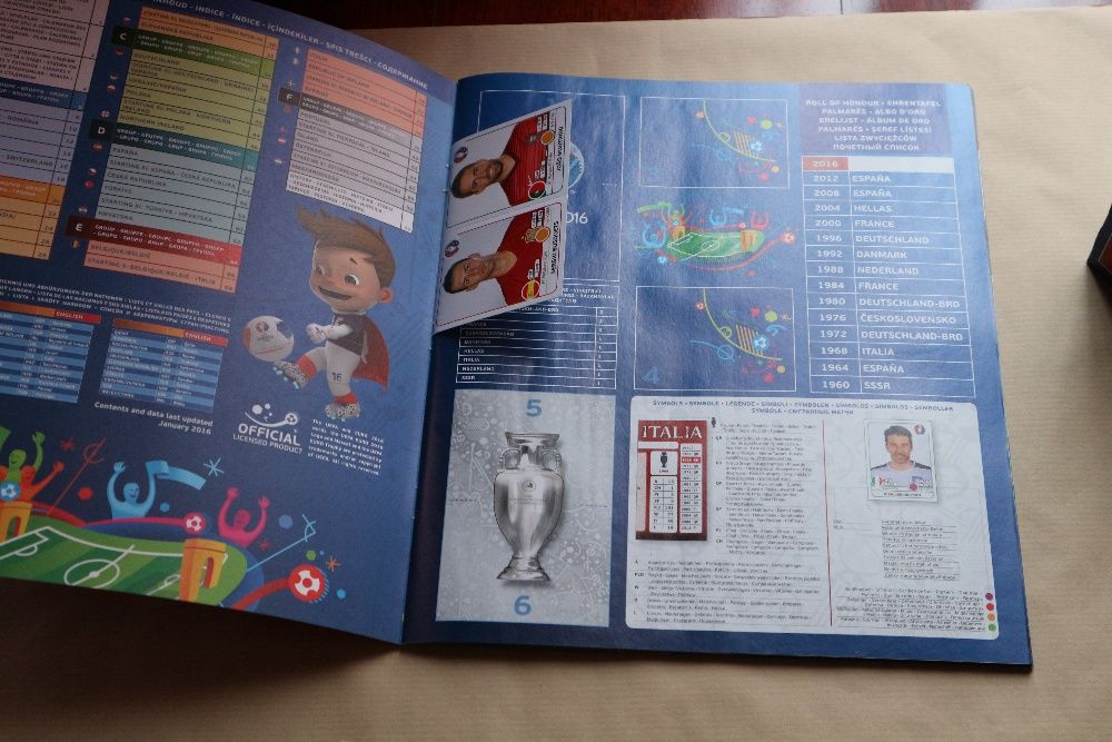 Cromos UEFA Euro 2016 FRANCE