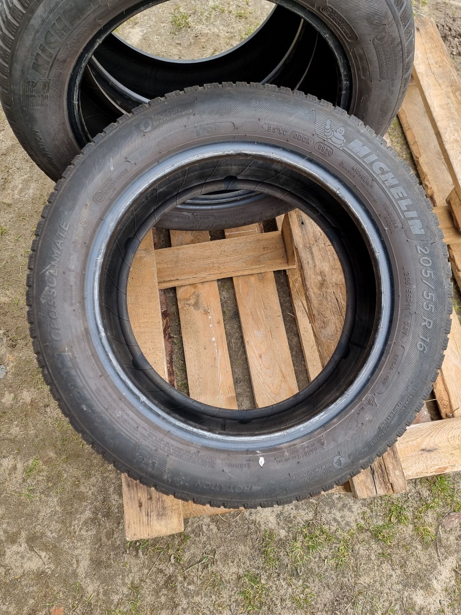 4x opony całoroczne 205 55 r16 Extra Load Michelin Crossclimate