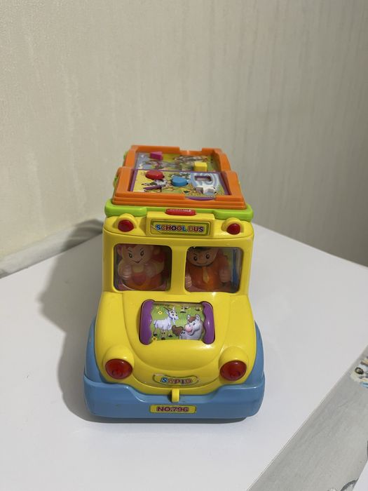 Інтерактивна машинка Limo Toy Шкільний автобус