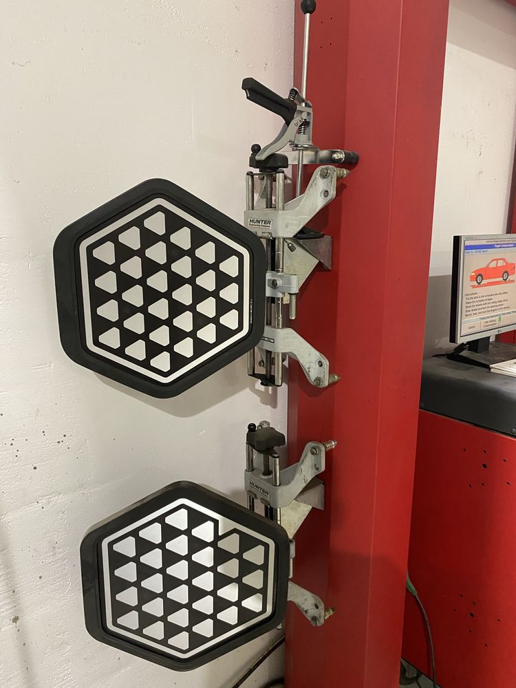 Hunter DSP 511 Geometria kół zbieżność 3D