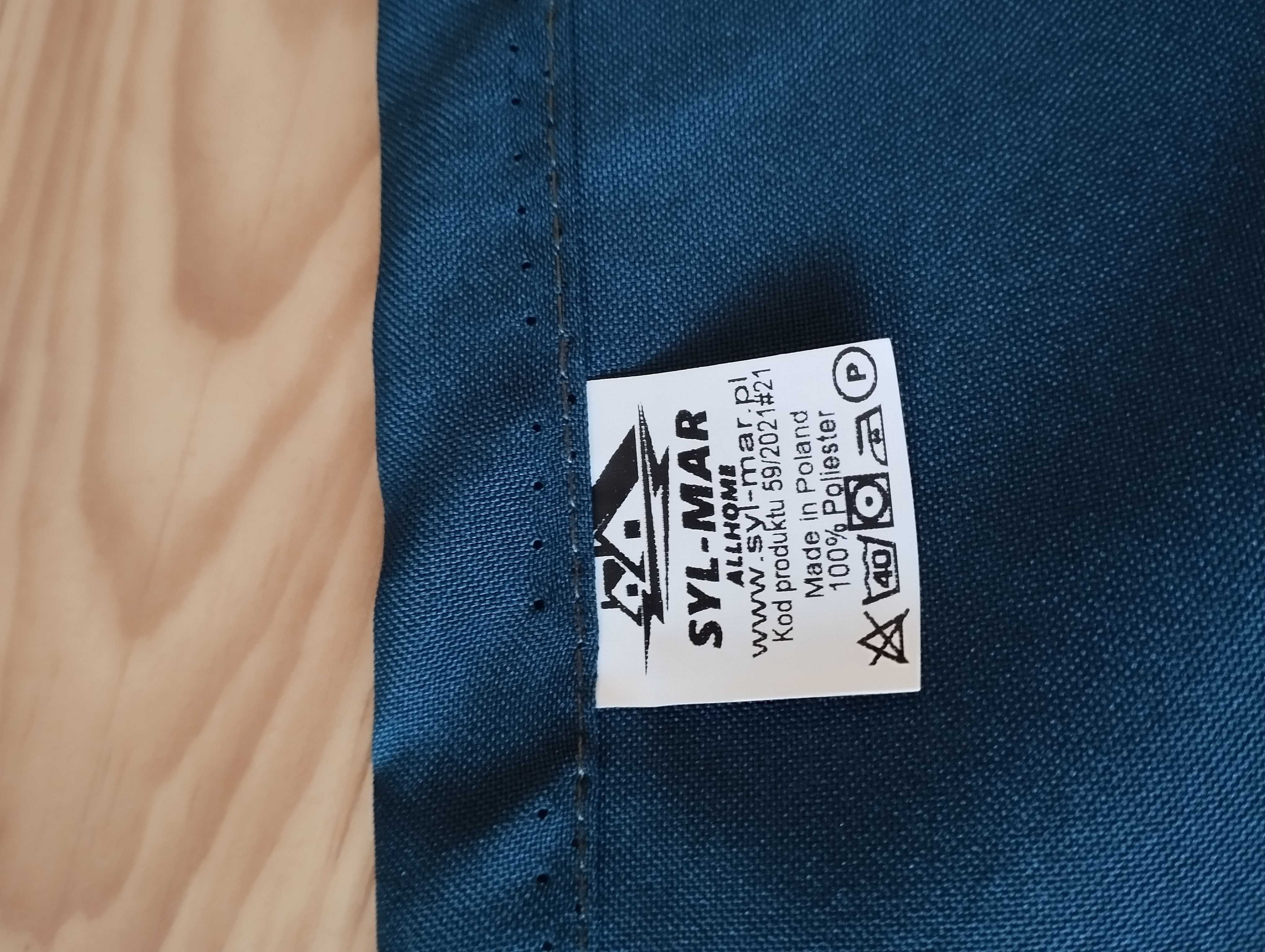 Zasłony butelkowa zieleń z taśmą Nowe 140x225 Jaroty