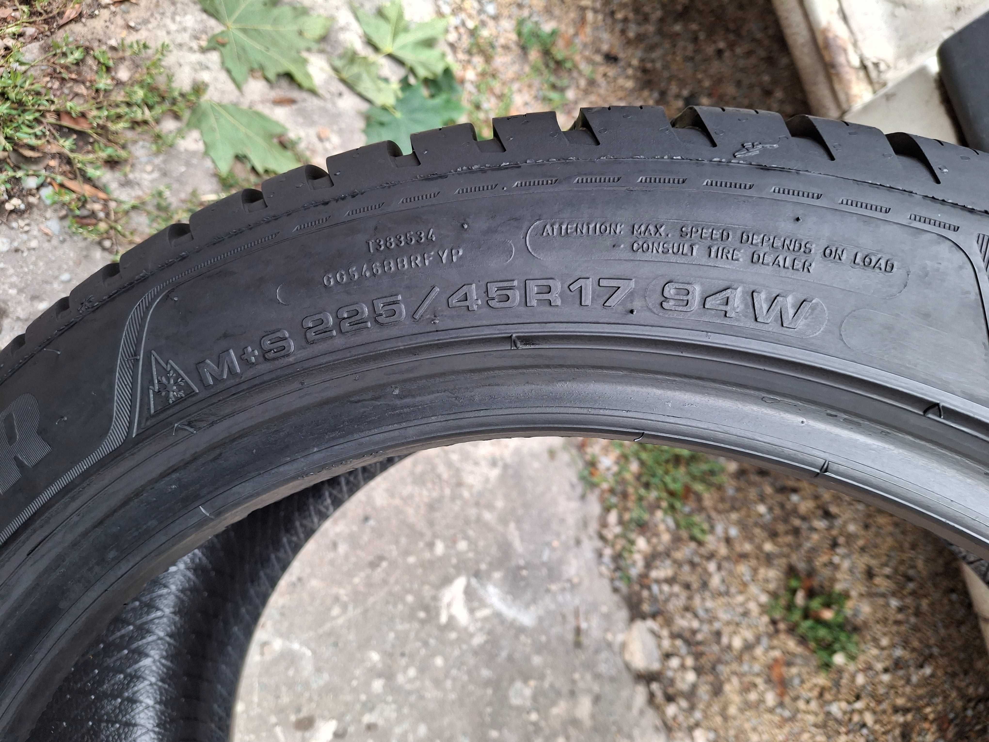 225/45r17 Goodyear 4seasons 4szt