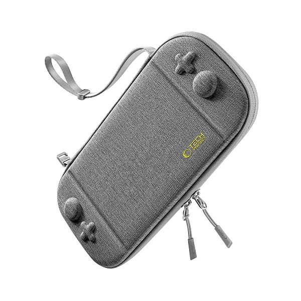 Etui Tech-Protect Slim Pouch na Nintendo Switch 2 - szare