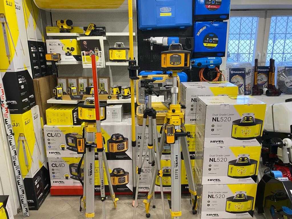 Niwelator NL540 DIGITAL RD700 Nivel System Statyw Łata Cyfrowy Leica