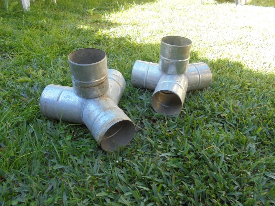 uniões para tubos de 125mm