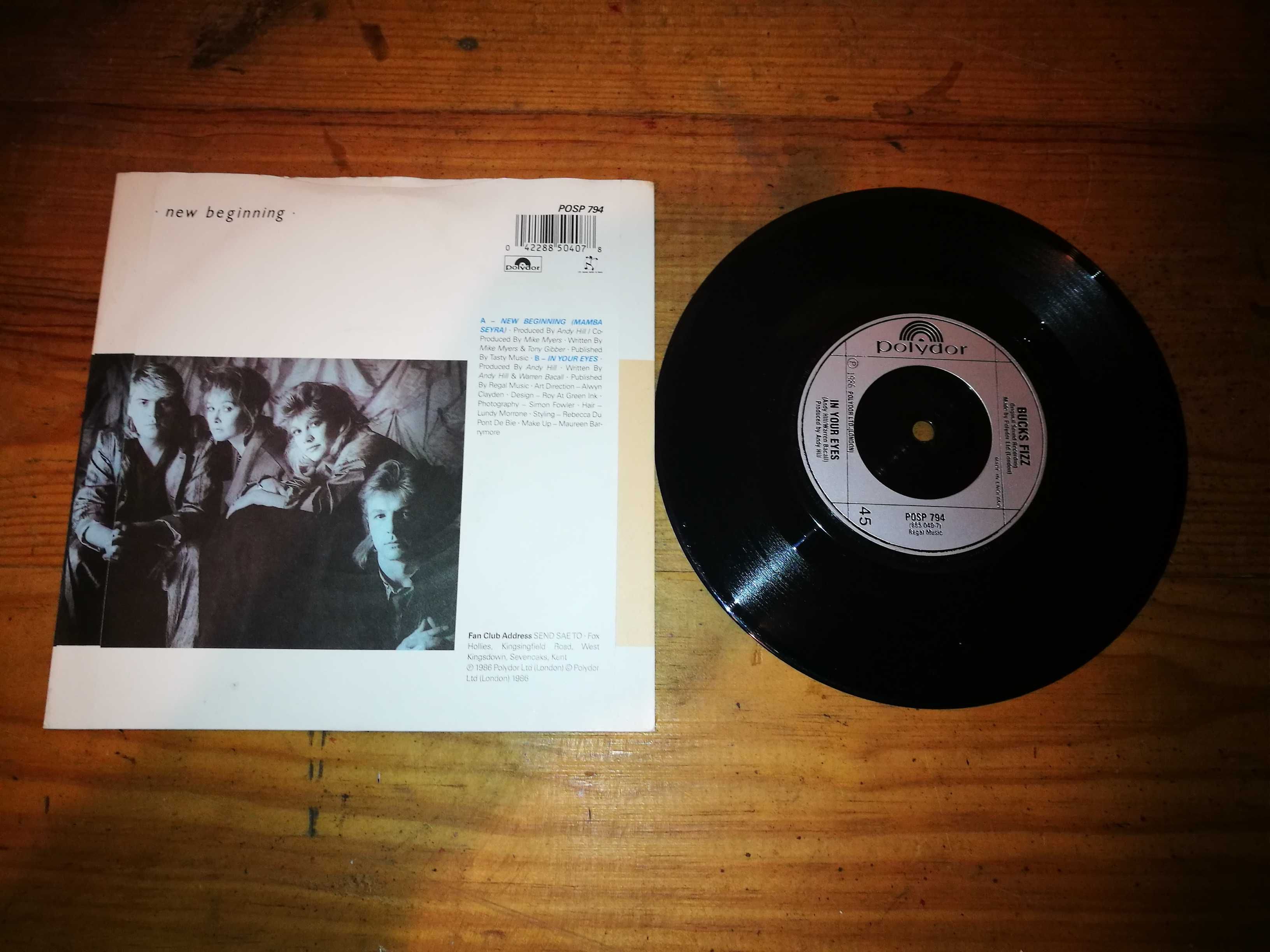 Bucks Fizz - New Beginning SINGLE