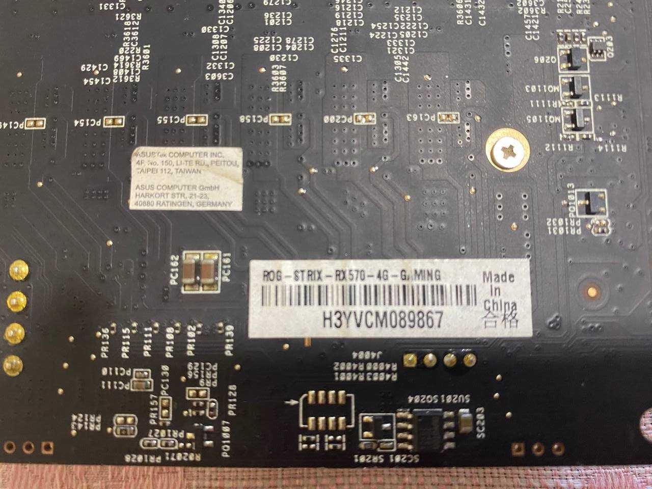 Відеокарта ASUS Strix RX570 4Gb