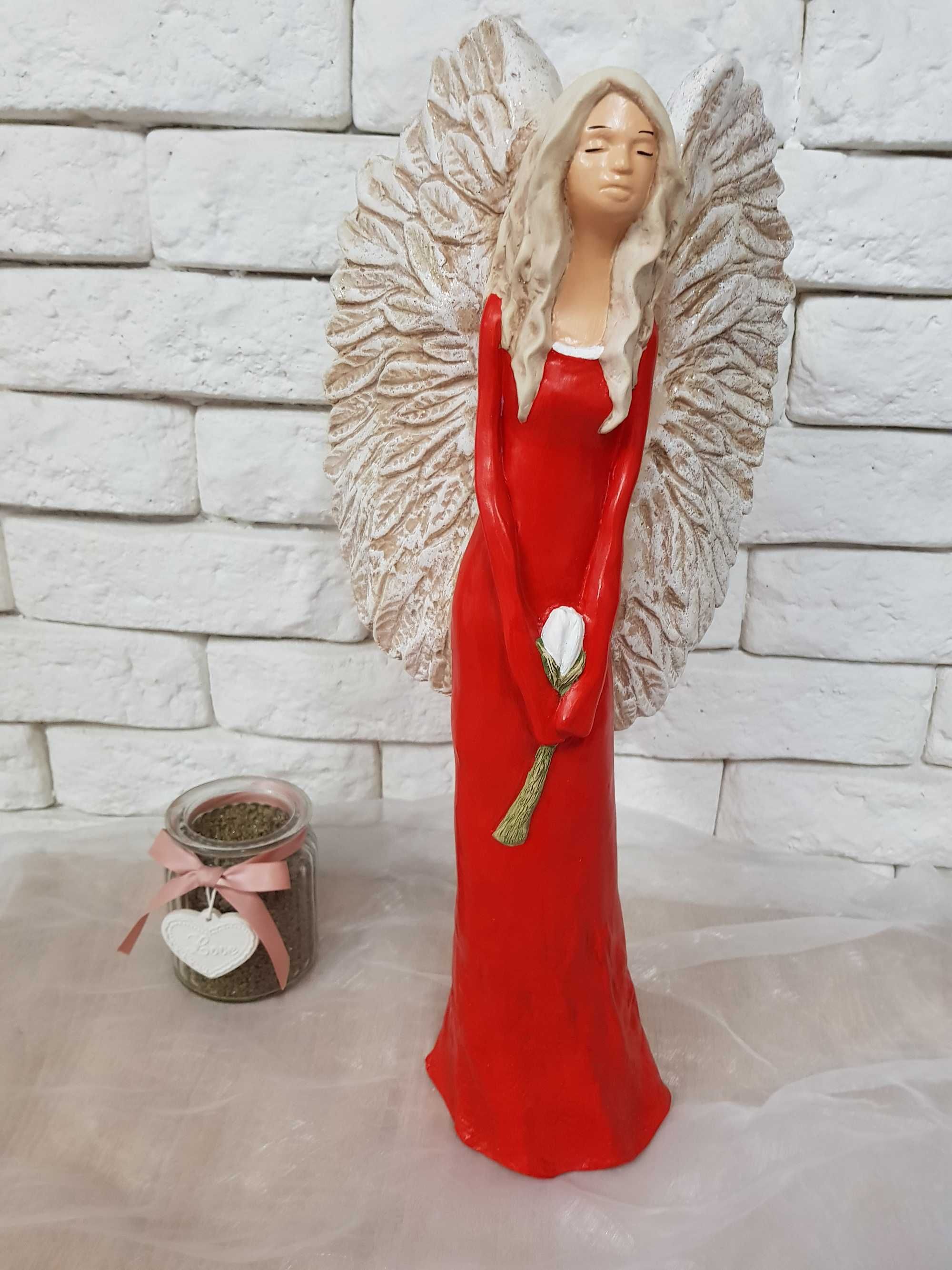 Figurki gipsowe Anioły dekoracje z gipsu Producent anioł aniołek GLD