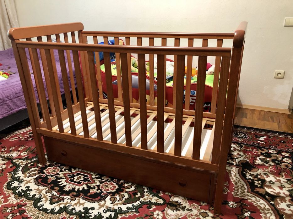 Дитяче ліжечко Верес із шухлядою!!!