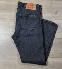 Spodnie męskie Levi's Strauss, Levis 501, jeansowe, W34 L32, WaterLess