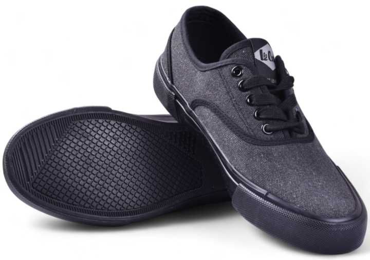 Buty Męskie Sportowe Lee Cooper Klasyczne Trampki czarne -2150 r.43