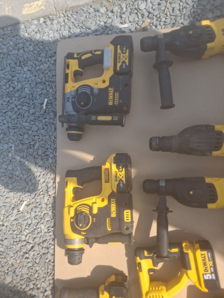 DeWalt DCH 263/273 - zestaw młotowiertarek