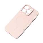 Etui Silicone Case z MagSafe na Samsung Galaxy S25 Edge - różowe
