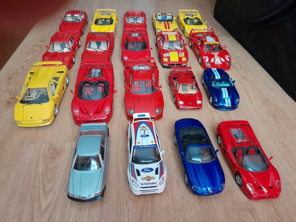 Coleção de carros.