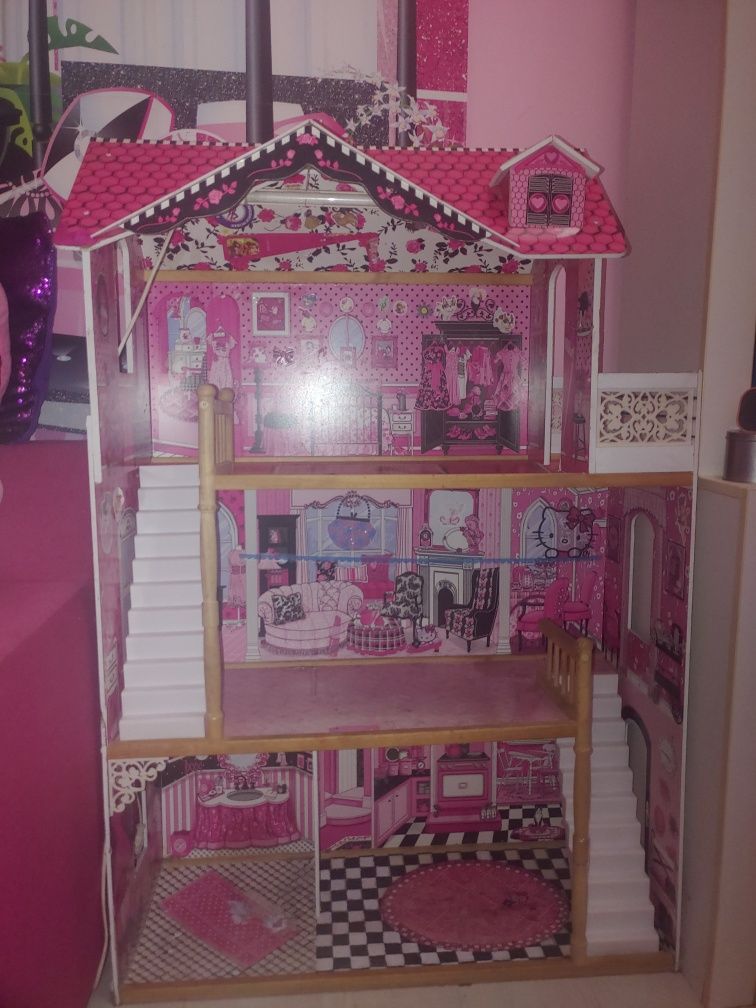 Domek KidKraft Barbie drewniany