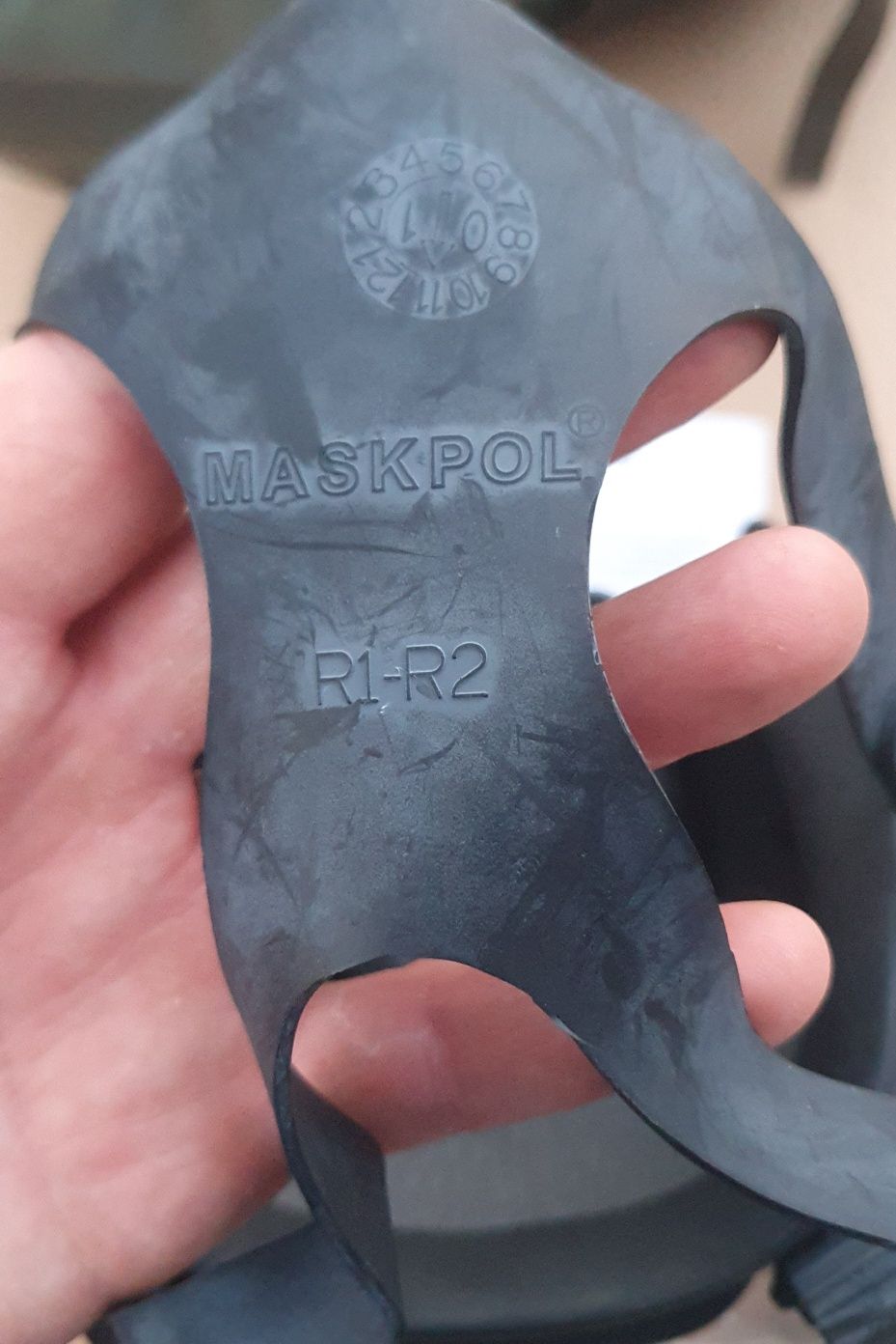Maska przeciwgazowa maskpol mt 213/2 kl.2 + pochłaniacz paintball