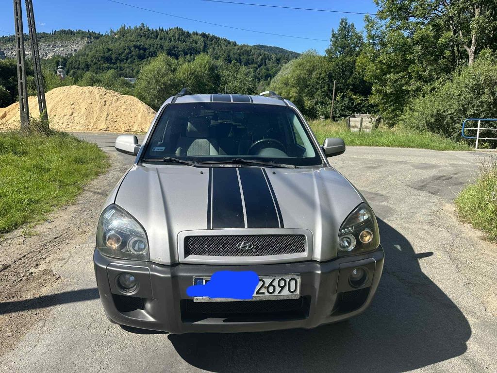 Hyundai tucson 2.0crdi 4x4 klima hak zdrowy 2006r