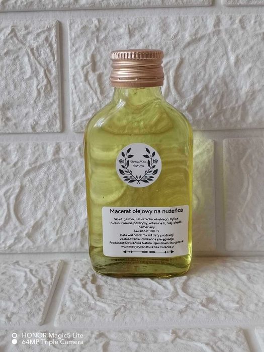 Macerat olejowy na nużeńca nużeniec choroby skóry