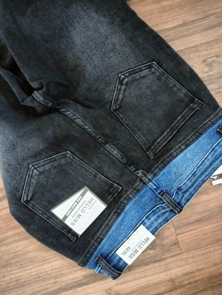 Spodnie jeansowe nowe xl