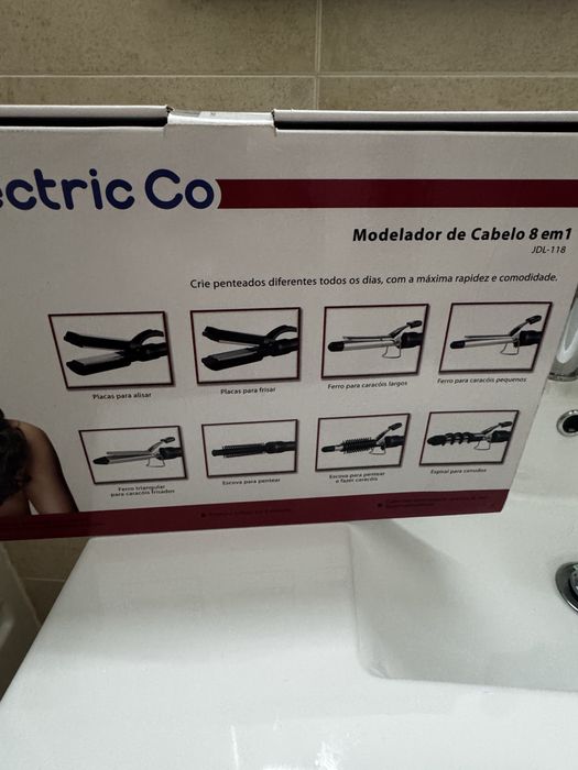 Modelador de Cabelo 8 em 1