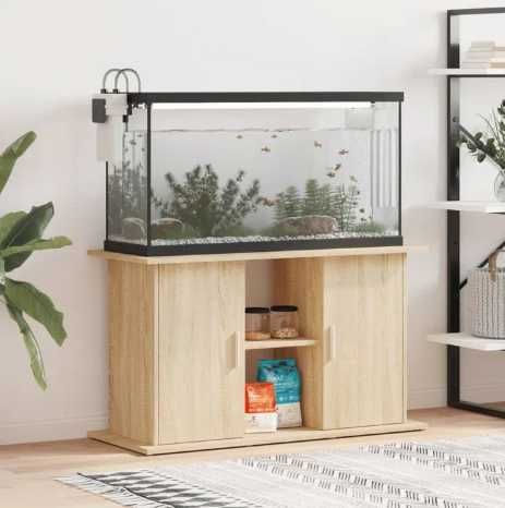 Szafka Pod Akwarium Vidaxl Dąb Sonoma 101x41x58 cm