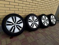 Диски з шинами R16 5.112 ET46 цо 57.1 оригінал гольф кадді шкода а5 а7