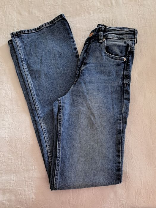 Calcas de ganga a boca de sino 32