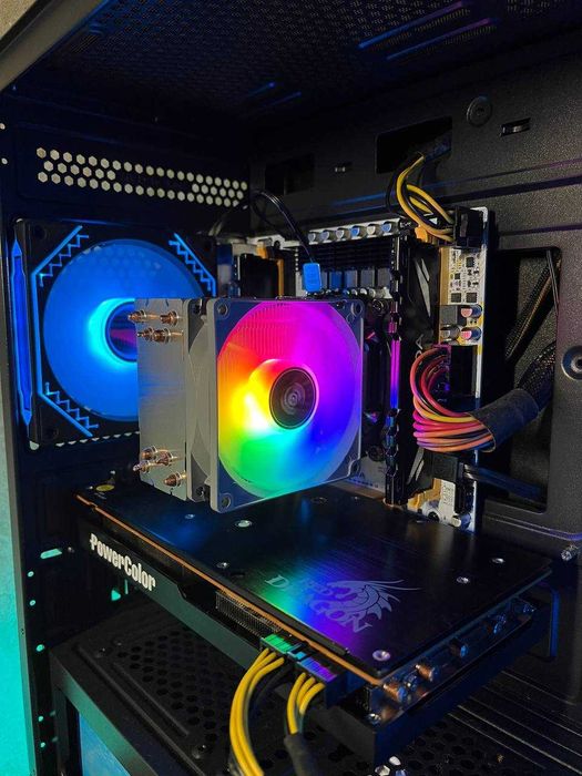 Игровой ПК компютер RX 5700 XT 8GB Стационарный блок Системник 24 ядра