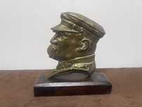 Józef Piłsudski Stara Statuetka z Mosiądzu