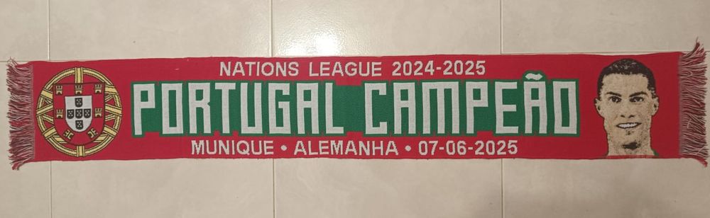 Cachecol portugal campeaoLiga dad Nacoes