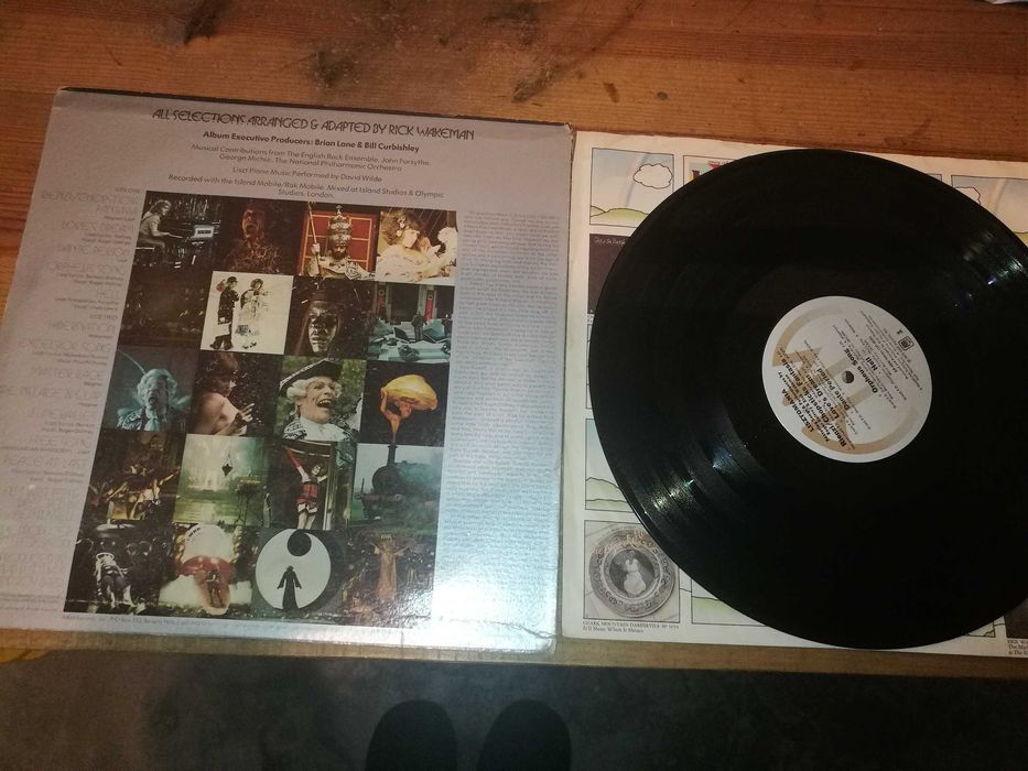 RICK WAKEMAN (Prog Rock) - Lisztomania  (Ed USA-1975) LP