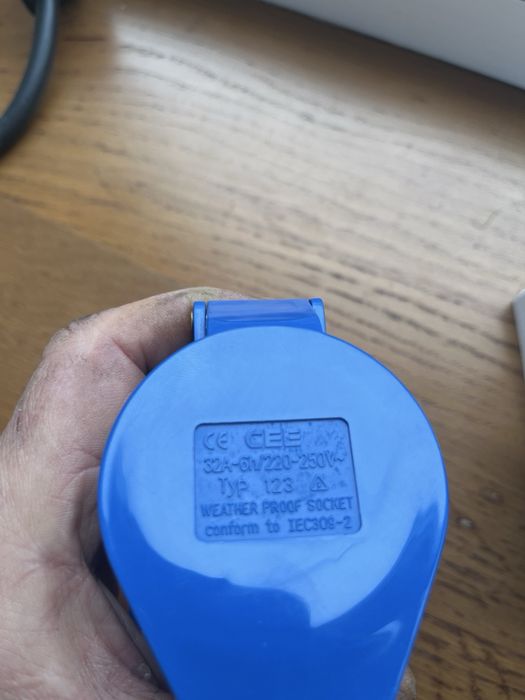 Розетка силова 32А