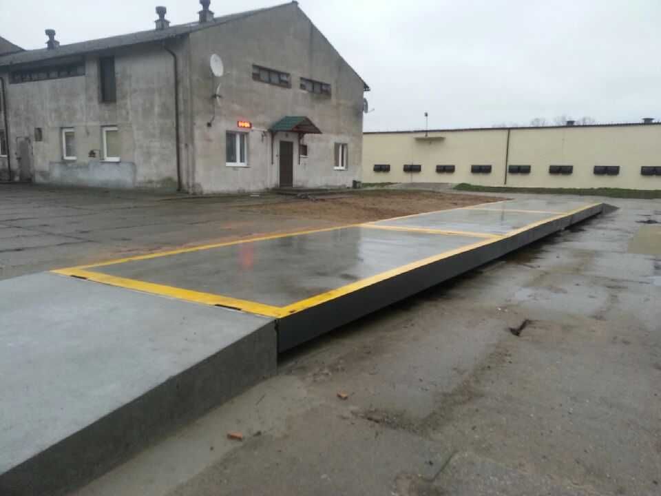 Waga samochodowa 18m Najazdowa Platformowa 50-60 ton Cała Polska
