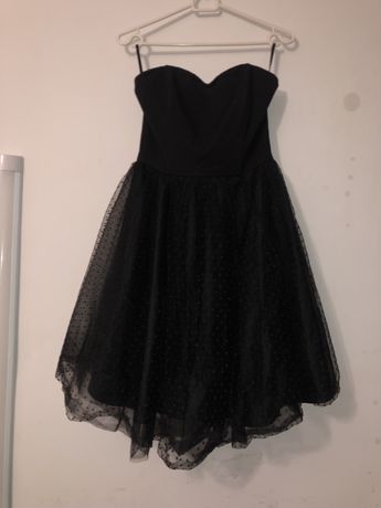 Sukienka czarna wieczorowa rozmiar 32
