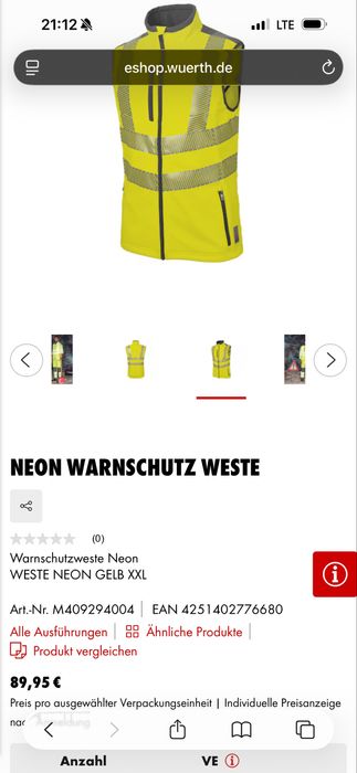 Куртка нова з етикеткою від бренду Wurth Modyf