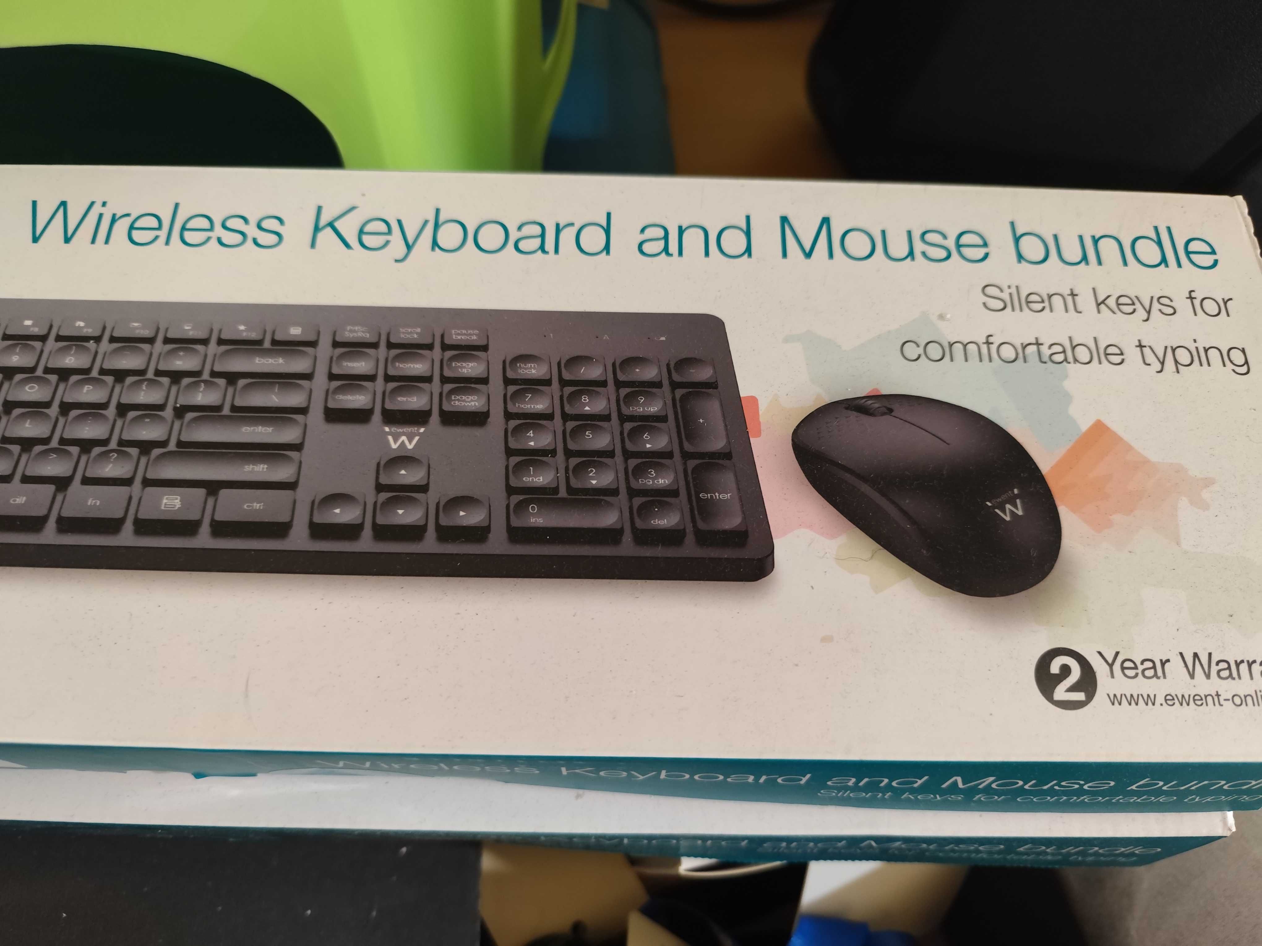 Teclado e rato wireless