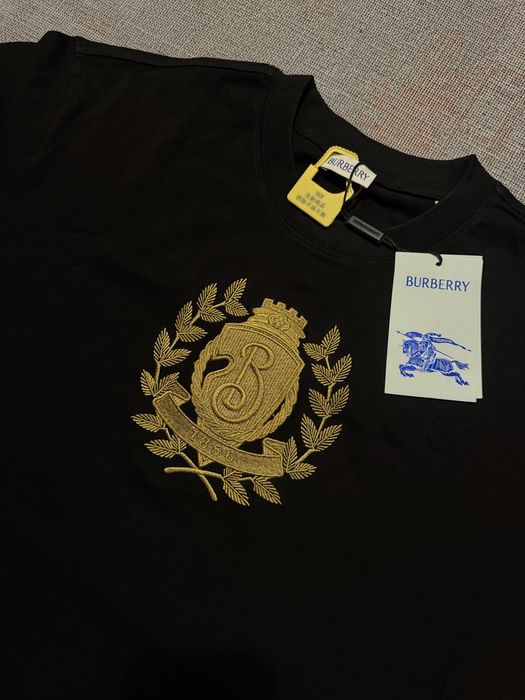 T-shirt BURBERRY preto